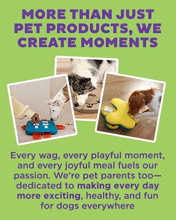 Outward Hound Slow Feeder Dog Bowl - Makes Meal... 28 More than just pet products