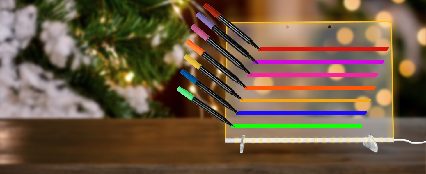 7 color markers