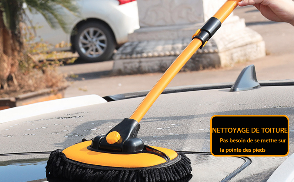 accessoires camion kits de nettoyage pour auto et moto balai eponge accessoires voiture intérieur