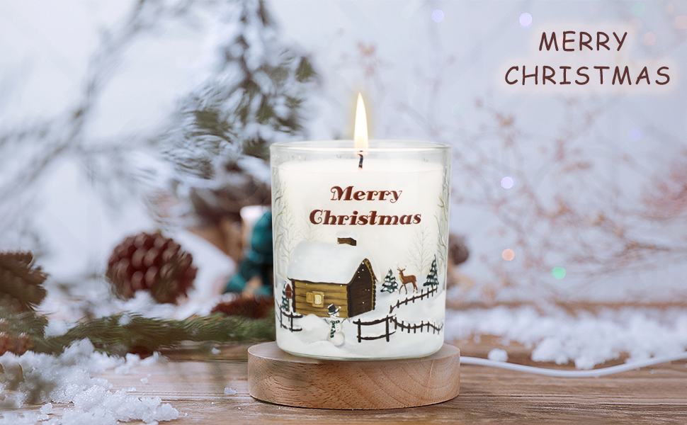 christmas candle gifts for women aromatherapy soy candles for home scented