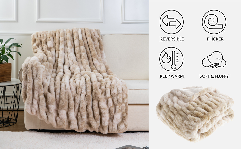 ruched throw blanket