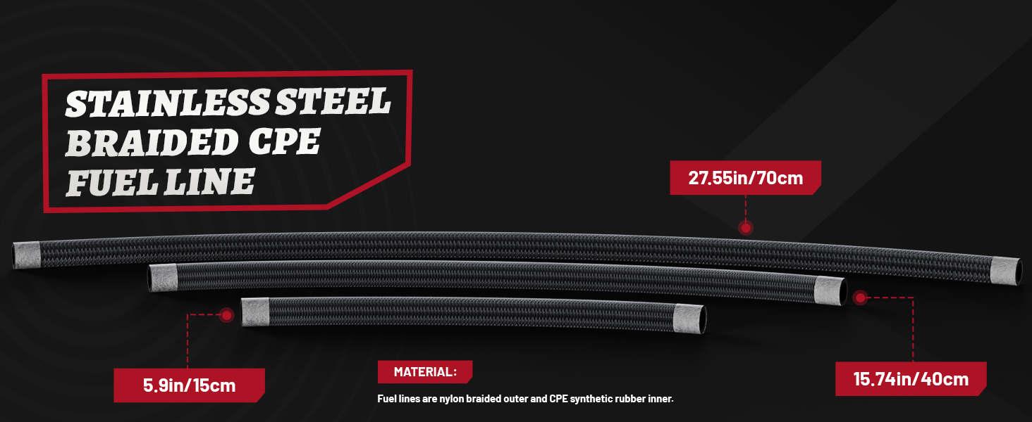 EFI Fuel Pressure Regulator Kit with Bypass Return 0100psi