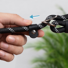 Amrules Dog Training Leash Black 220x220-2
