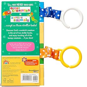 back covers of Never Touch Stroller Books (Set)