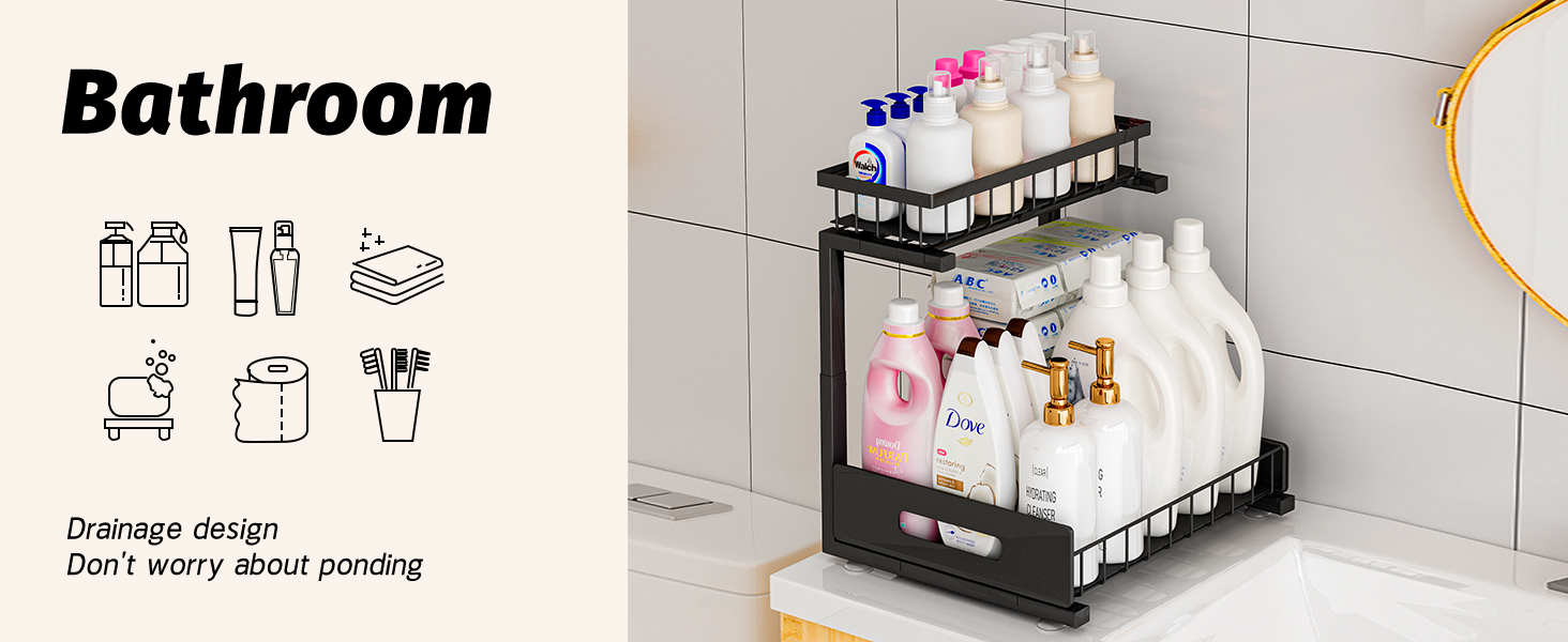 under sink organizers and storage