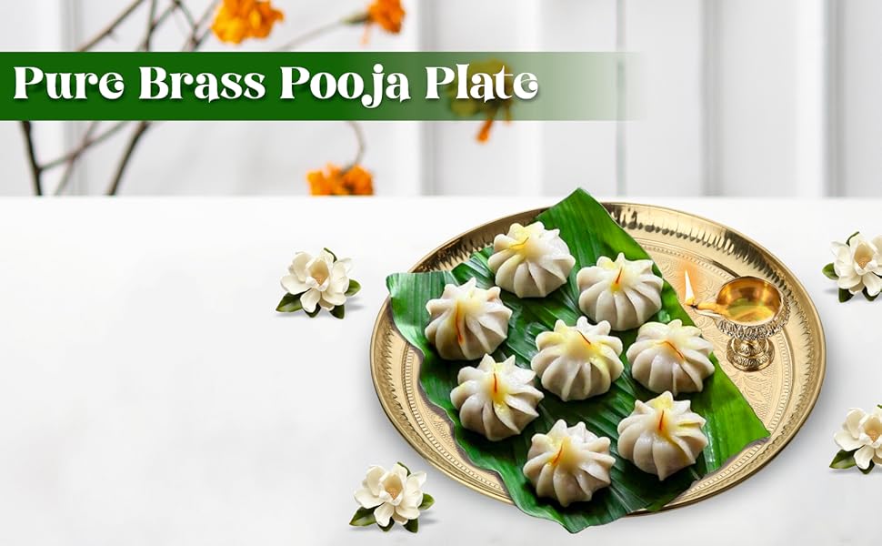 Pure Brass pooja Plate