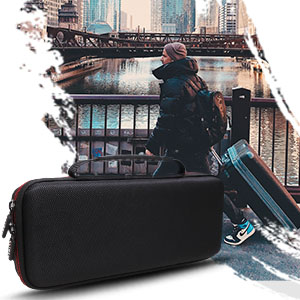 LTGEM EVA Hard Case for Canon imageFORMULA R10 Portable Document Scanner