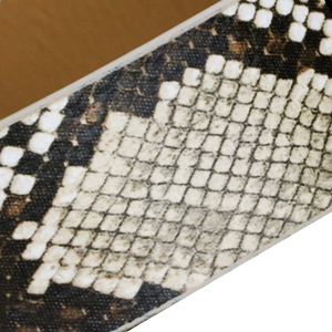 snake print belt