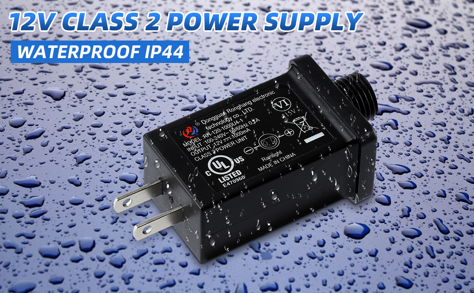 Replacement Yard Inflatable Adapter 1A Transformer US Plug for