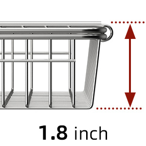 Deep for grilling thick food