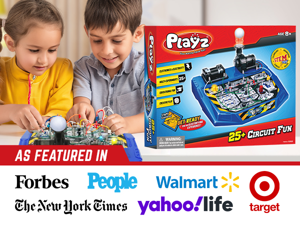 Transforming Play 教育本 Amazon.com: Playz Advanced Electrical Circuit Board