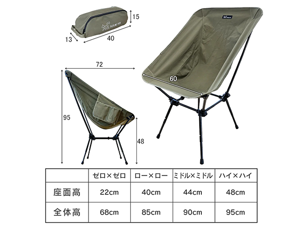 Amazon.co.jp: FUTUREFOX TAMAGO CHAIR たまごチェア 焚き火