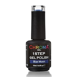 Chroma Gel 1 Step Gel Polish Blue Moon
