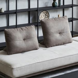 最高峰　ミノッティ　レザー 背当てクッション　グレージュ　1個 最高峰 ミノッティ レザー 背当てクッション グレージュ 1個 楽天市場