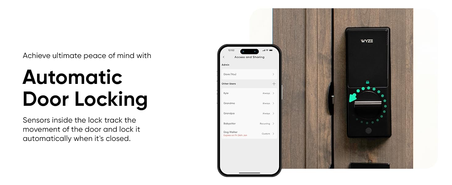 Wyze Palm Lock Automatic