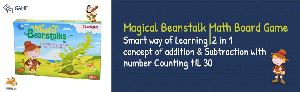 Magical Beanstalk Math Board Game