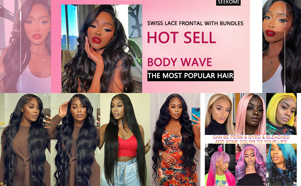 bundles and frontal human hair,human hair bundles with frontal body wave,3 bundles frontal