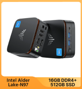 NiPoGi Essenx E1 Mini PC Windows 11 Pro Ιntel Alder Lake-N97