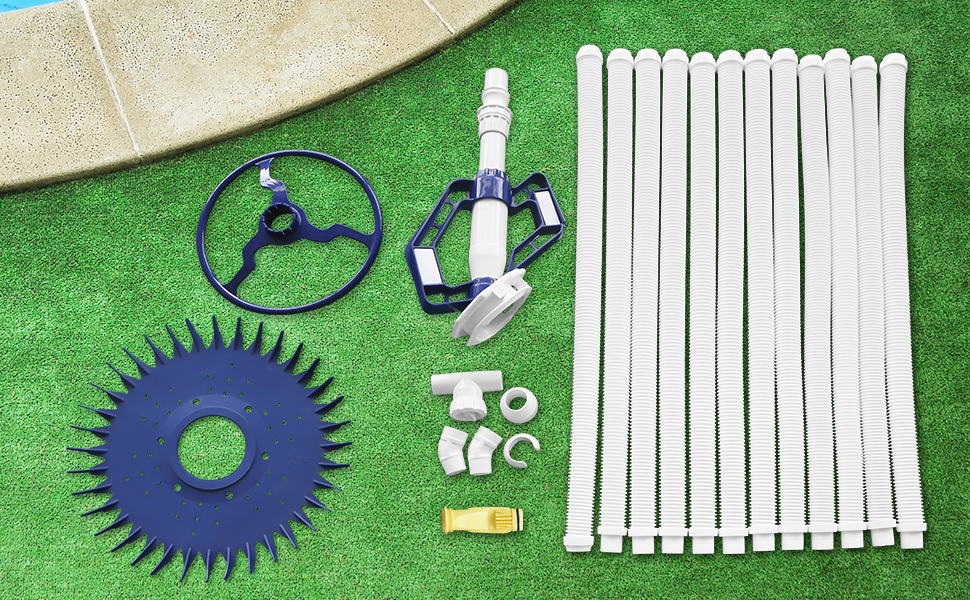 ALFORDSON Pool Cleaner Automatic Sweeper Suction Vacuum Cleaner Floor