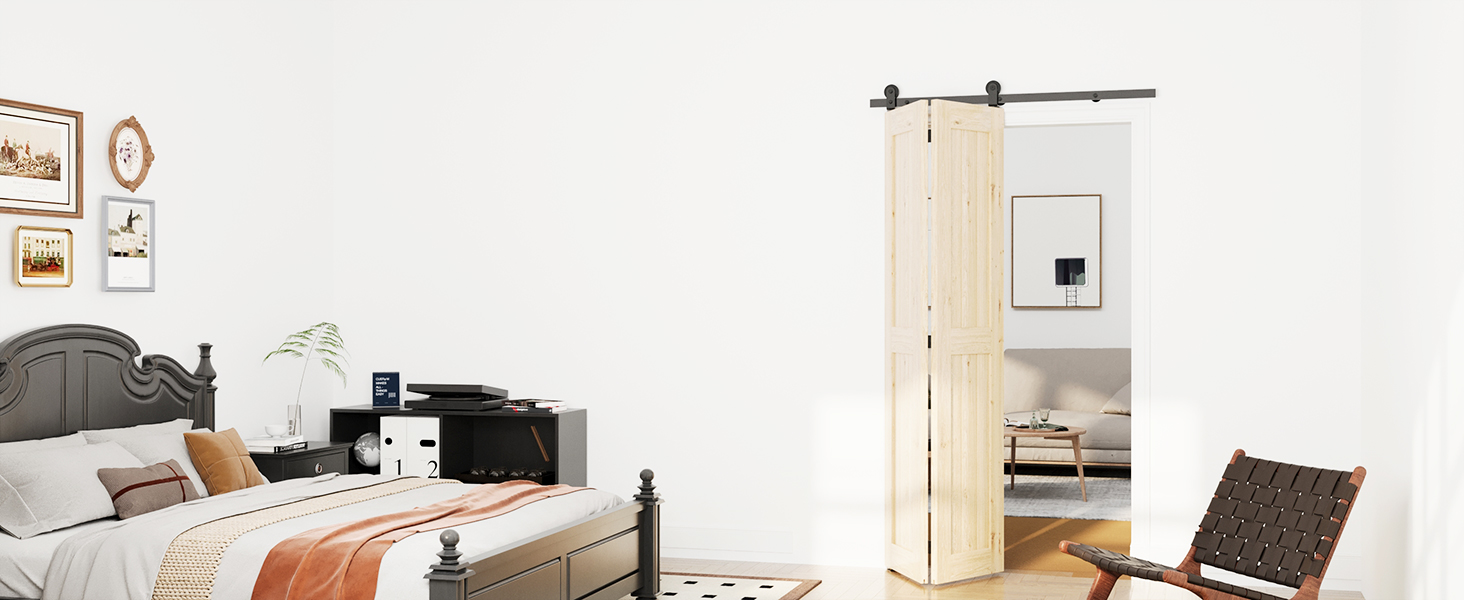 Bifold barn door