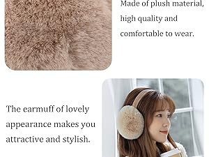 earmuffs for Women ear muffs earmuff for girls ear warmer for women ear warmer winter wear