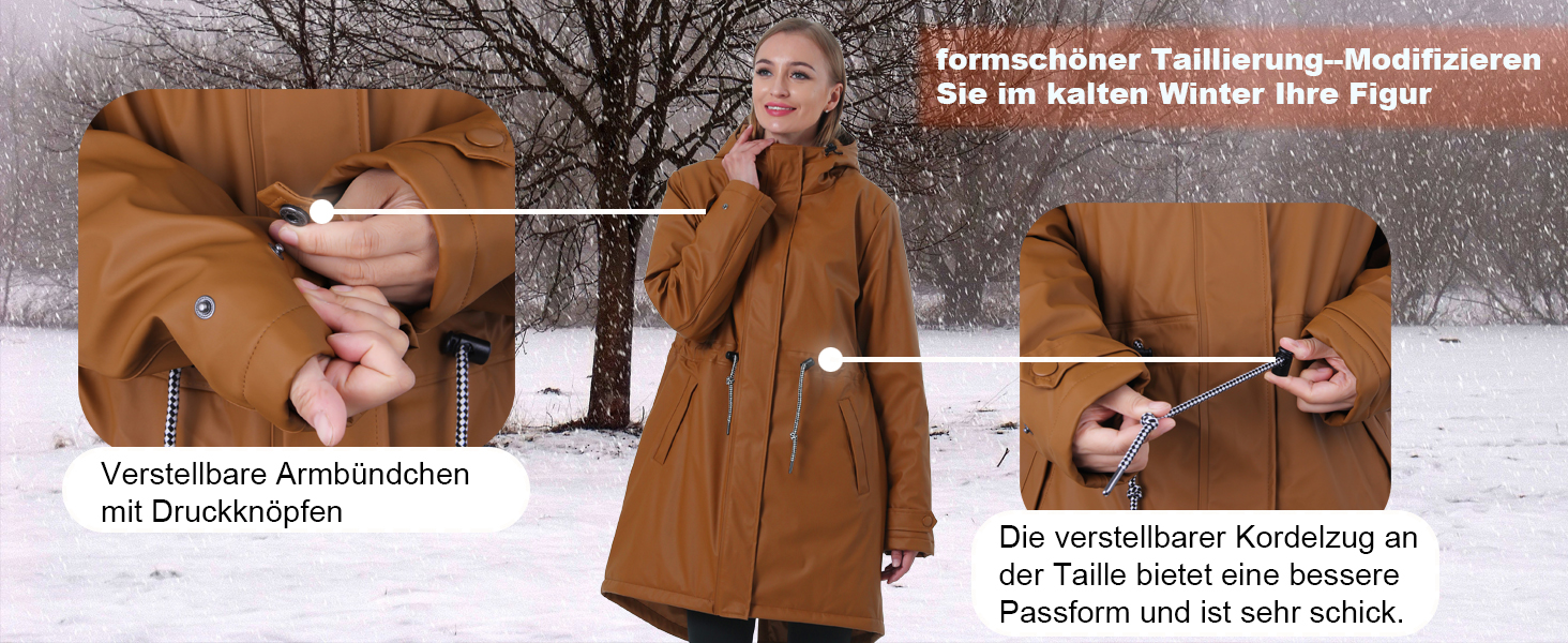 winterjacke damen warm