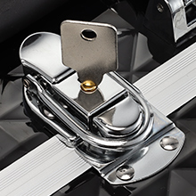 makeup box with mirror