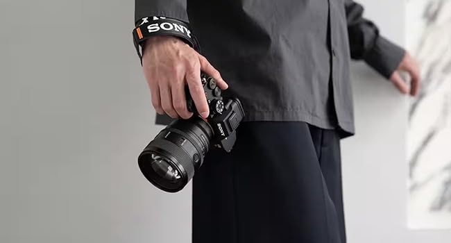 image of a camera being held by a person