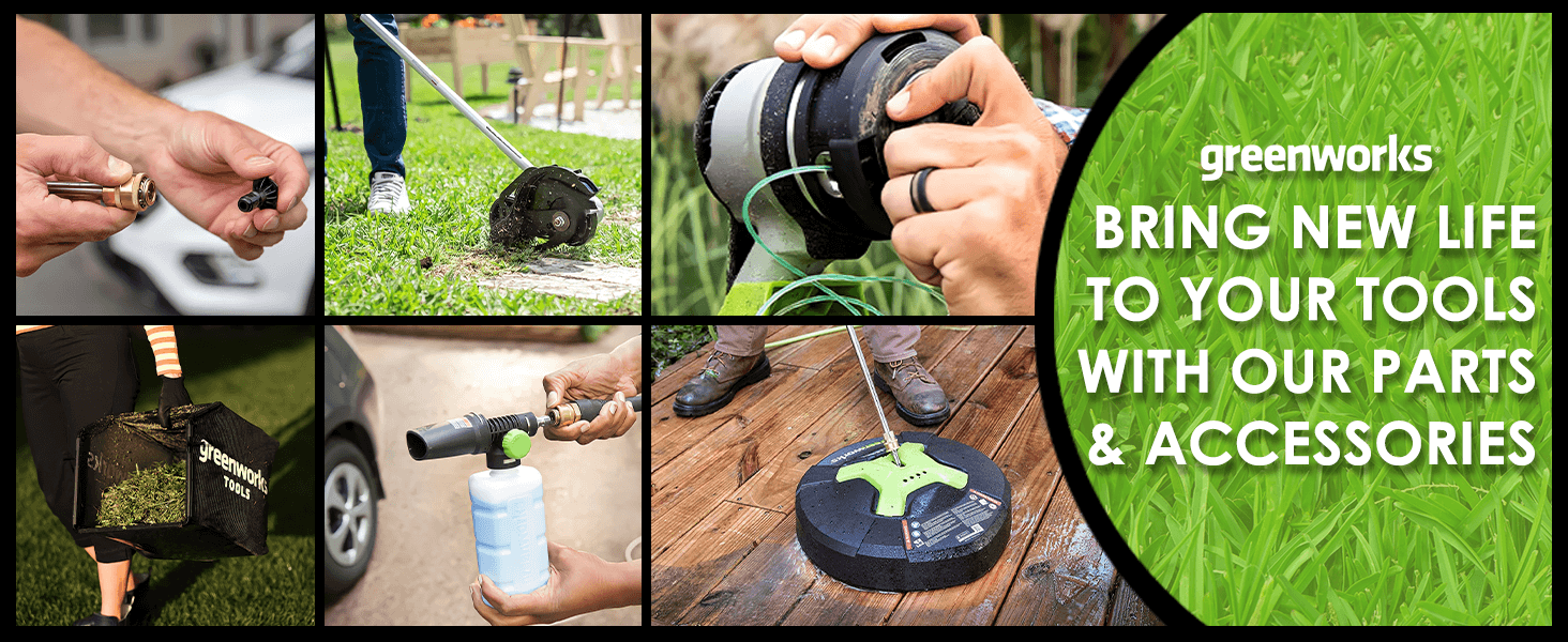 Greenworks Rotating Surface Cleaner 15inch Amazon.ca Health