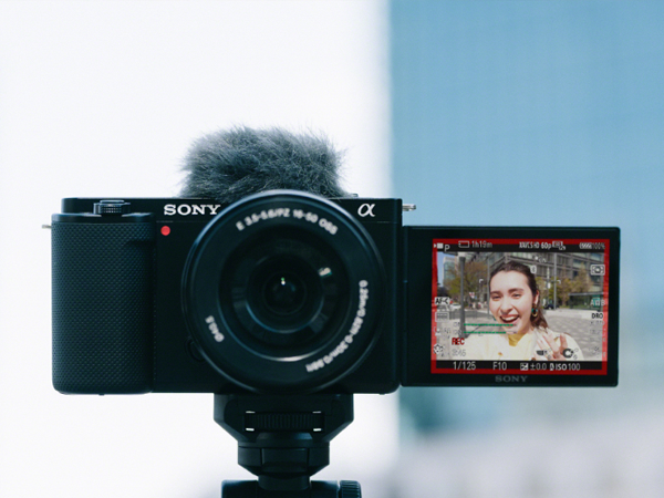 Sony Alpha Zv-E10 ZVE10BDI.EU Aparat Fotograficzny, Czarny