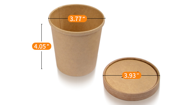 16 oz soup containers with lids paper soup containers with lids ice cream pint containers