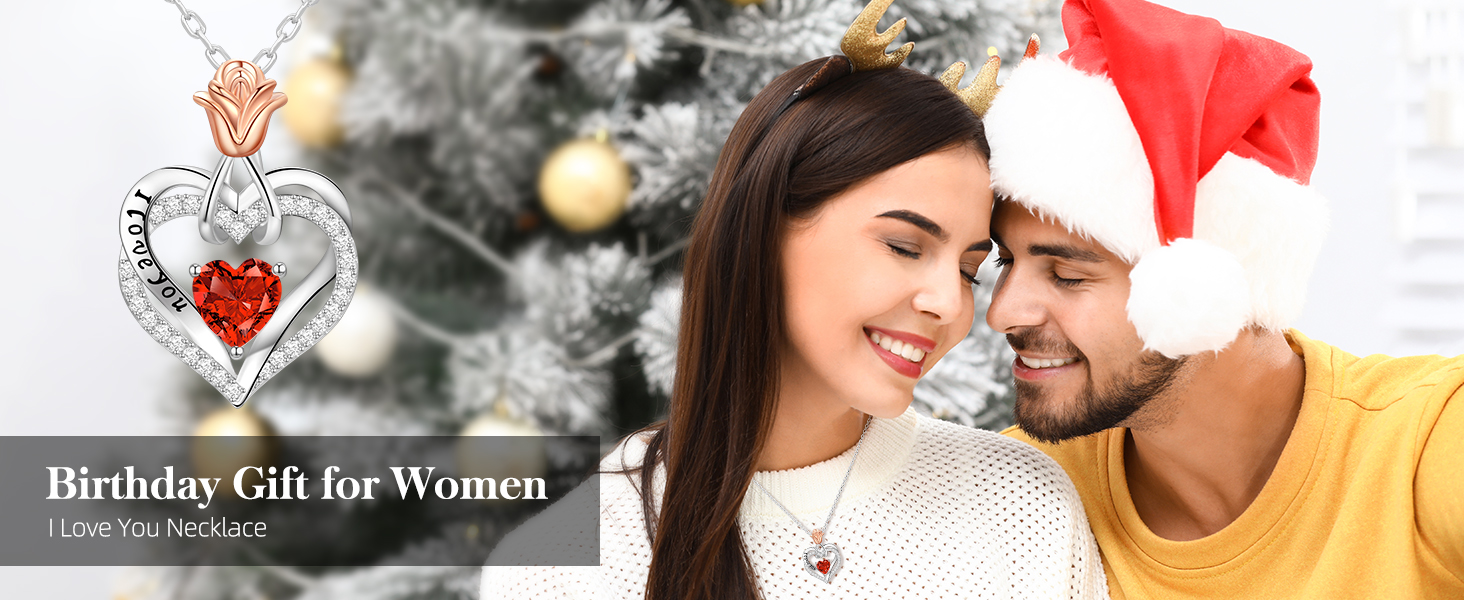 birthstone necklace for women