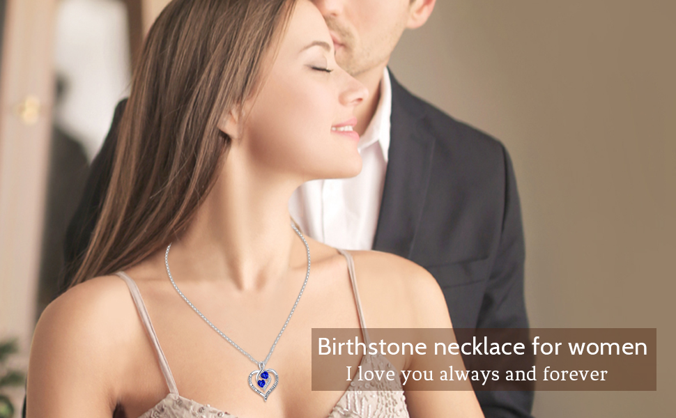birthstone necklace