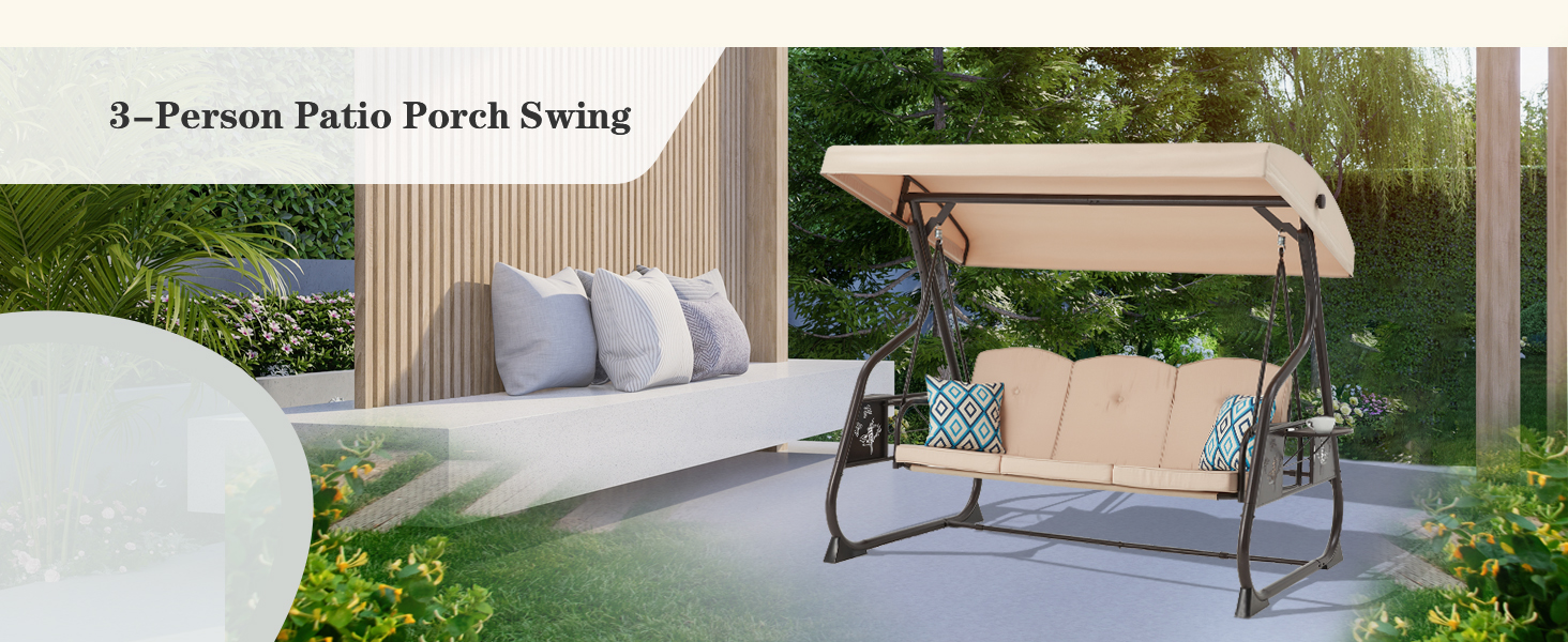 ZZW patio swing