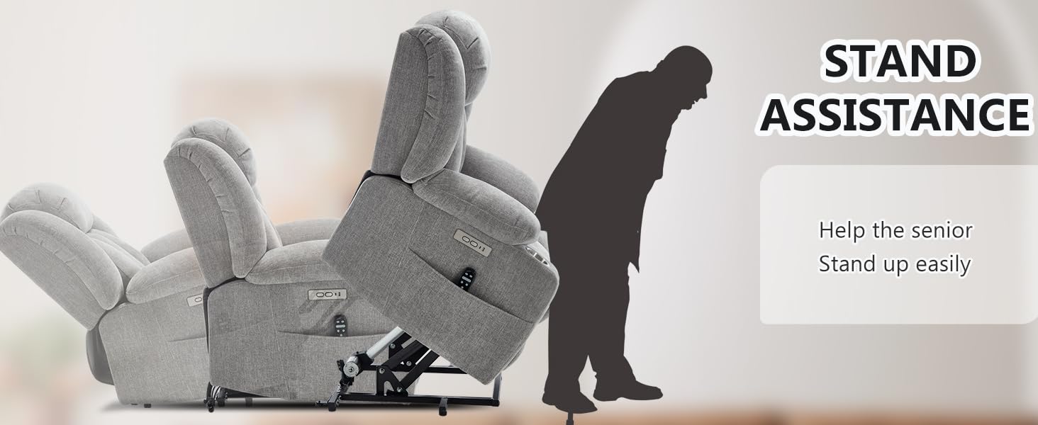 Power Lift Recliner Chair