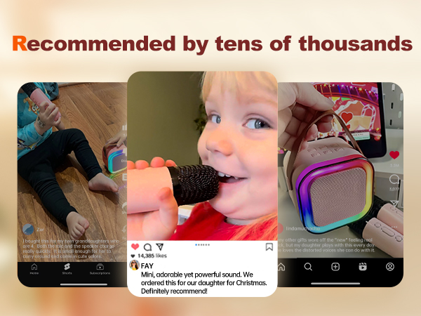 Kids Karaoke Machine