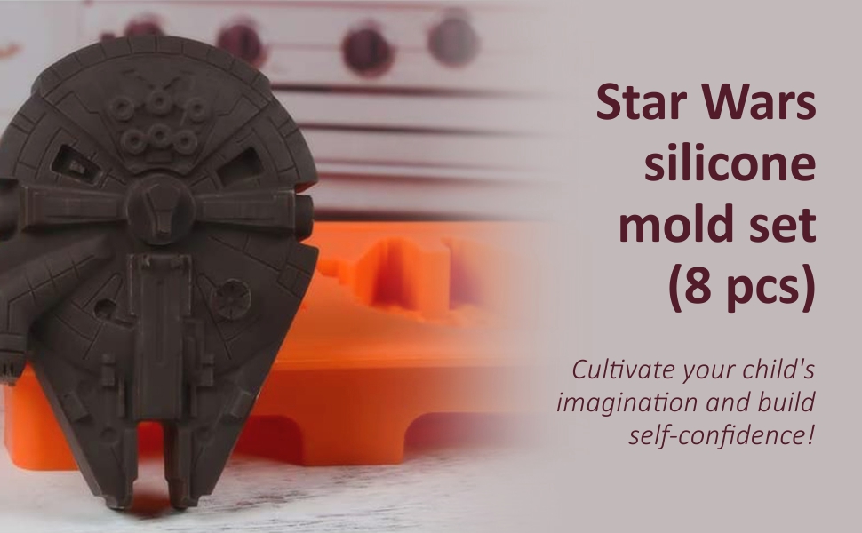 star wars silicone mold gold inku