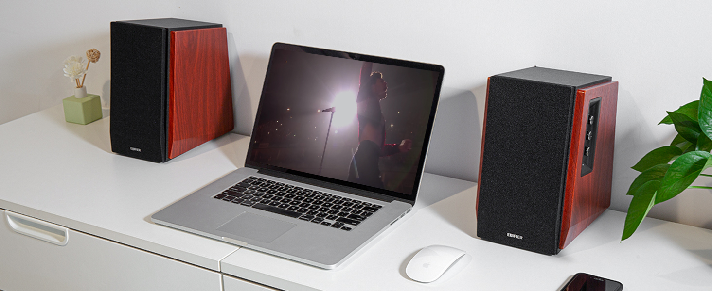 Edifier【Upgraded】R1700BTs Active Bluetooth Bookshelf Speakers 2.0