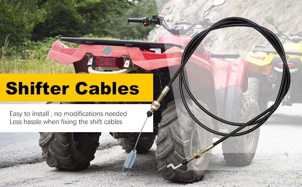 2 11082 Shifter Cables Replacement for Trailmaster Trail