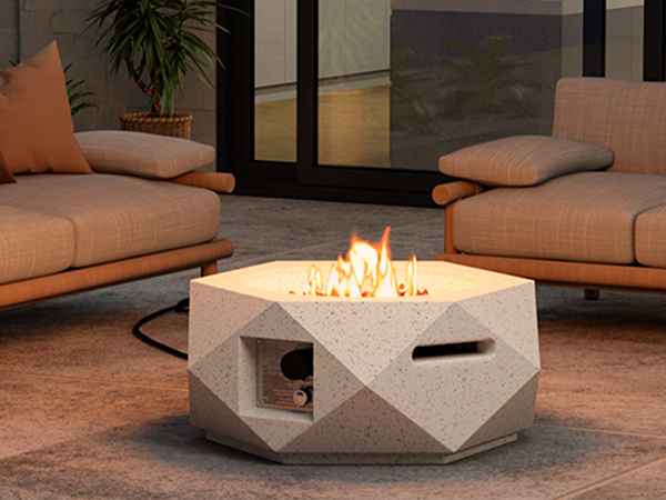 Amazon.com: COSIEST Outdoor Propane Fire Pit Table w
