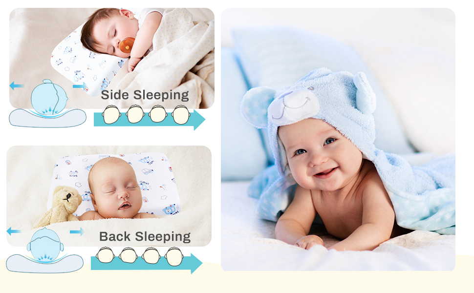 Toddler Pillow for Sleeping, Toddler Sleeping Pillow, Soft and