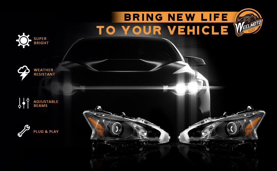 WEELMOTO Compatible with 1315 NISSAN Altima Sedan