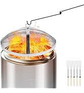 Baitedelai Fire Pit Protector Screen Compatible with Solo Stove Bonfire, 19.5inch Stainless Steel...