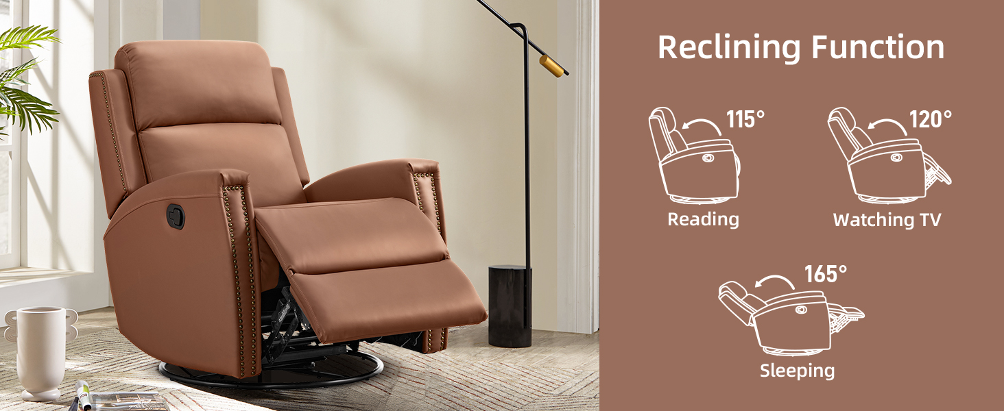 360°Swivel Nursery Rocking Chairs