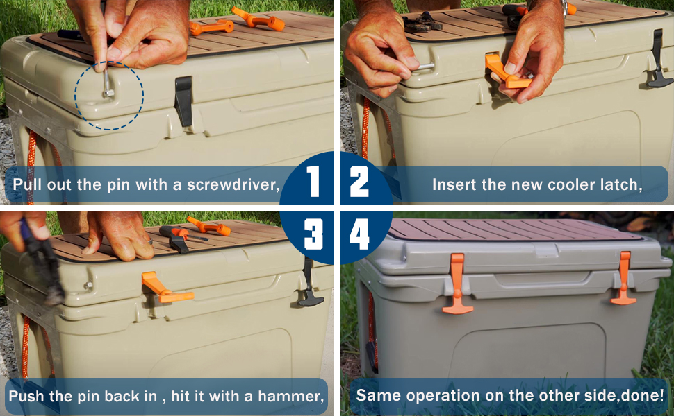 yeti latches for yeti cooler