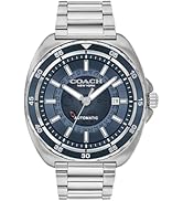 COACH Charter Men's Automatic Watch - 3H Multifunction - Water Resistant up to 5ATM/50 Meters - G...
