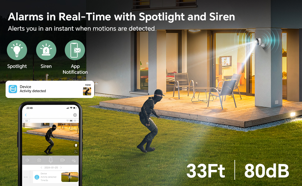 SRCURITY WIRELESS OUTDOOR CAMERA