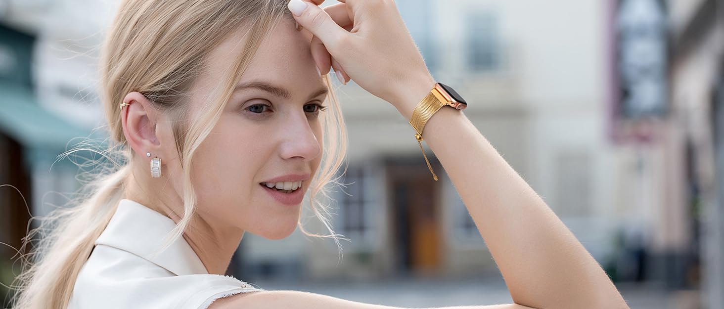 Compatible with Apple Watch Band