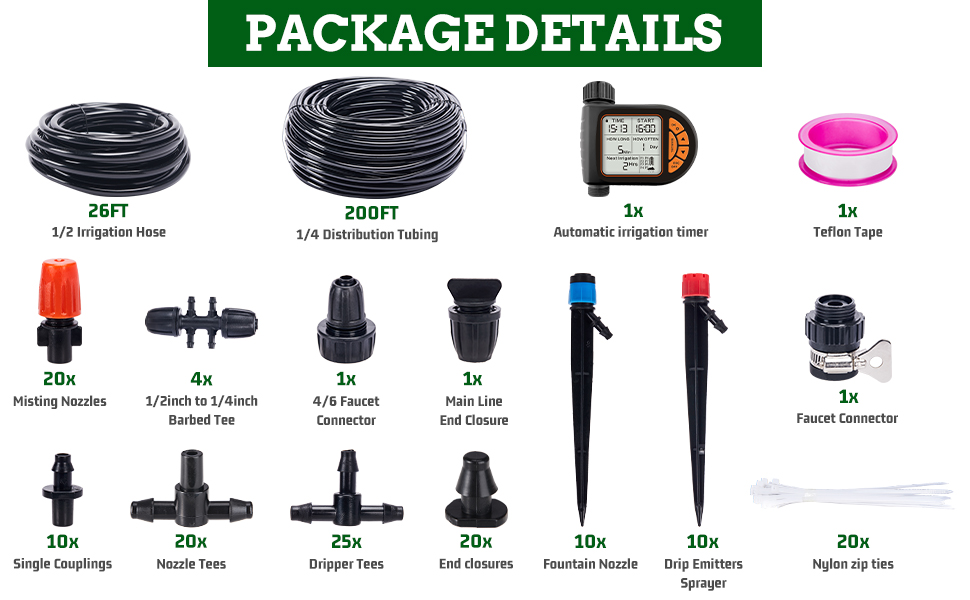 drip irrigation system