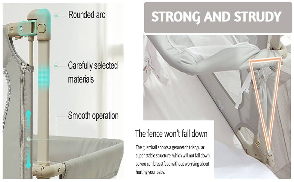 bed guard for baby safety